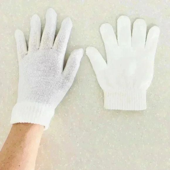 Set Universal oblong scarf & Knit Gloves - Picture 2 of 3